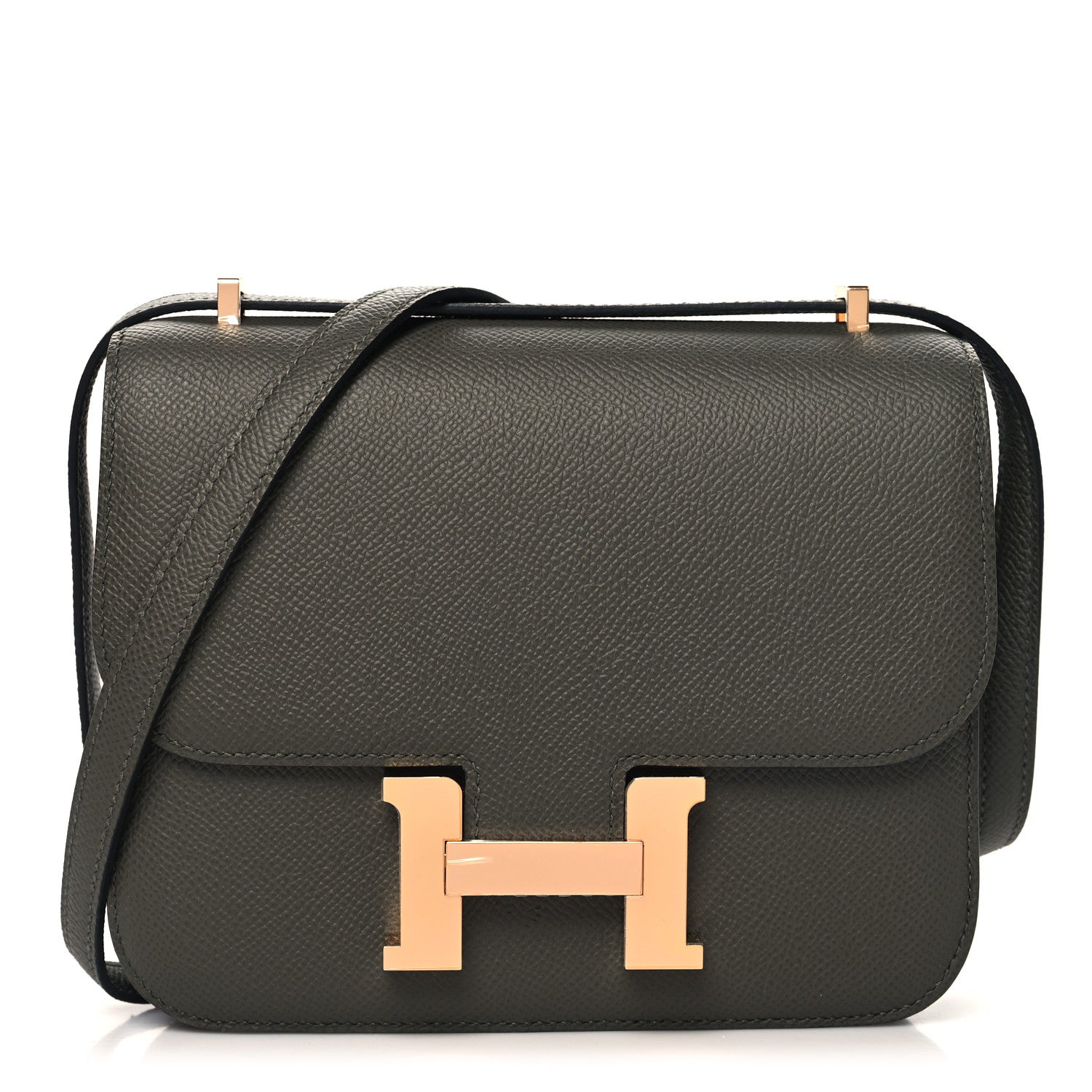 Hermes Epsom Constance 18 Vert De Gris 1 of 12