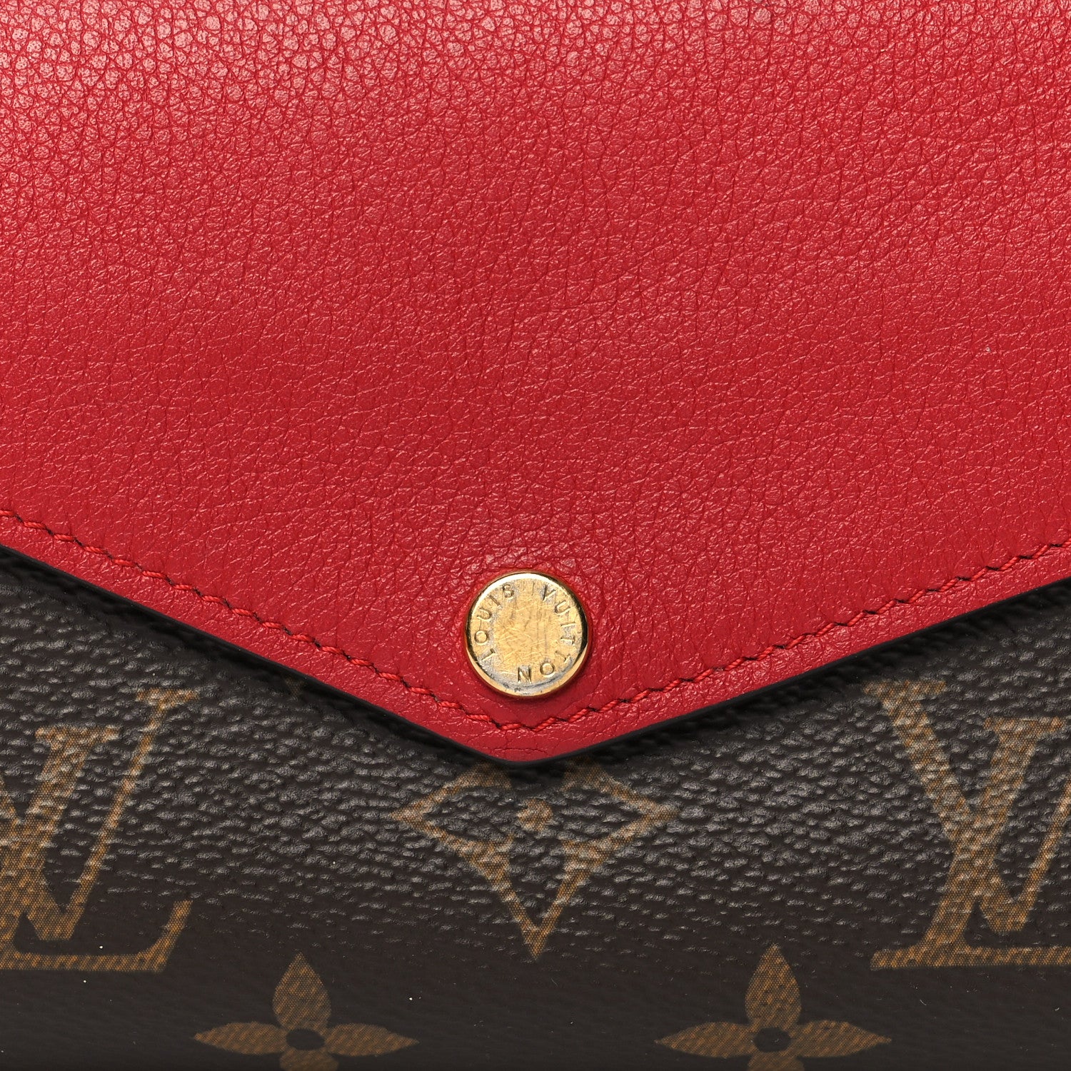 Louis Vuitton Monogram Pallas Compact Wallet Cherry 8 of 11