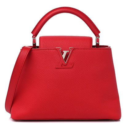 Louis Vuitton Taurillon Capucines BB Rubis 1 of 9