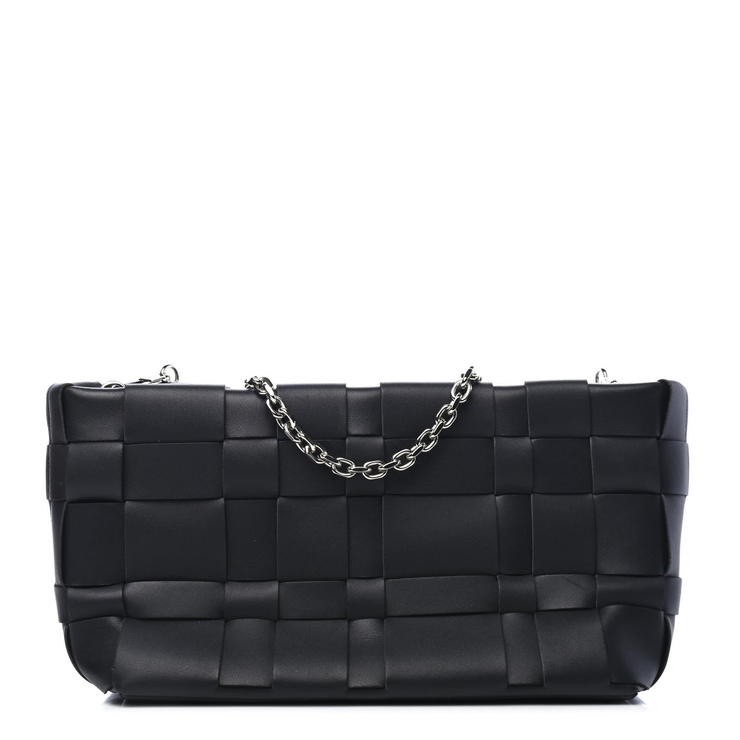 3.1 Phillip Lim Calfskin Odita Lattice Pouch Black 1 of 4