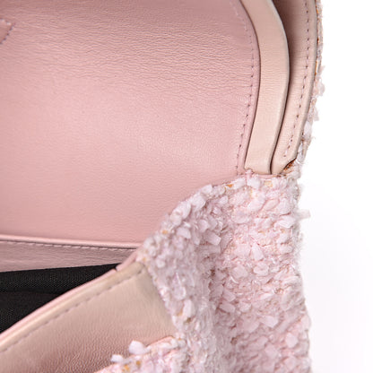 Chanel Tweed Medium Double Flap Pink 20 of 20