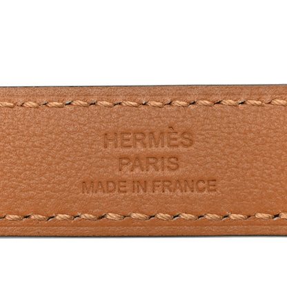 Hermes Epsom Kelly Belt White 5 of 6