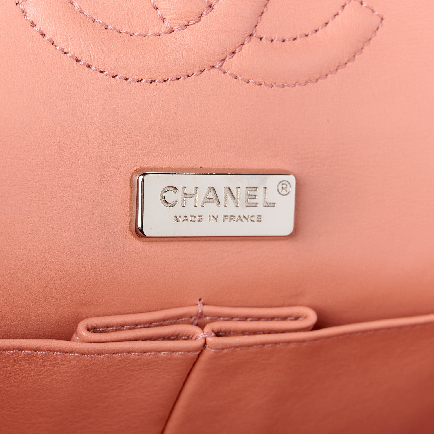 Chanel Snakeskin Medium Double Flap Pink 6 of 11