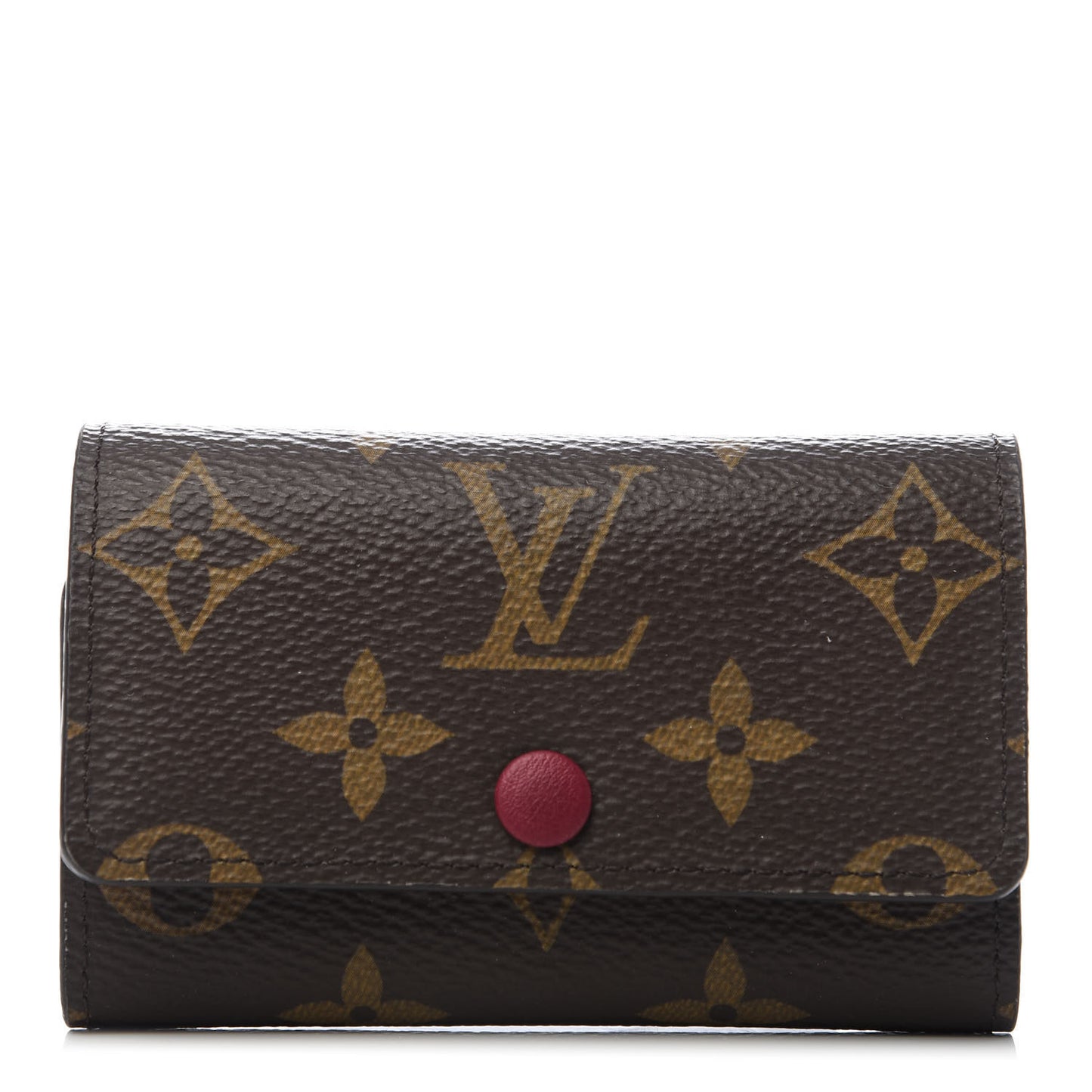 Monogram 6 Key Multicles Holder Fuchsia