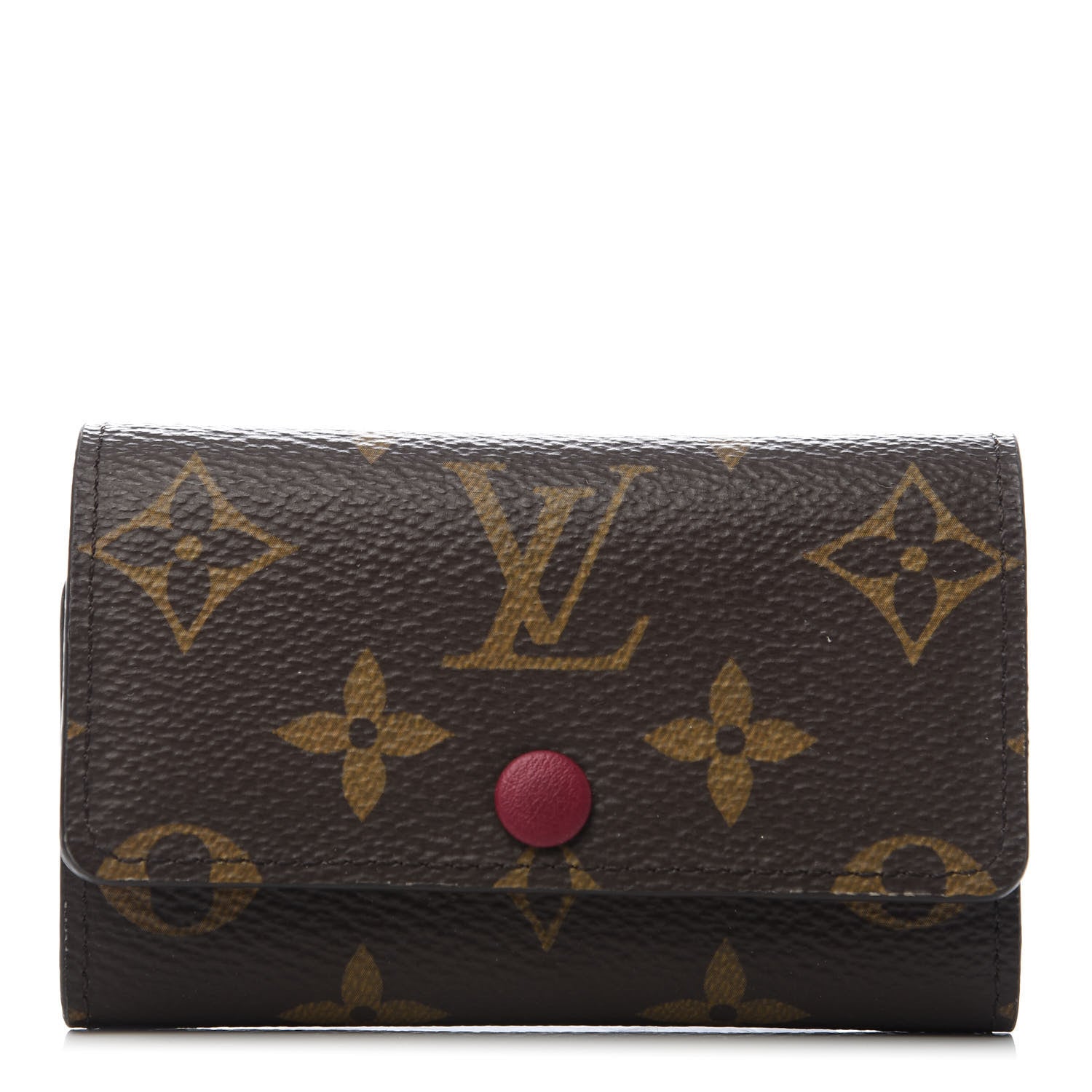 Louis Vuitton Monogram 6 Key Multicles Holder Fuchsia 1 of 8