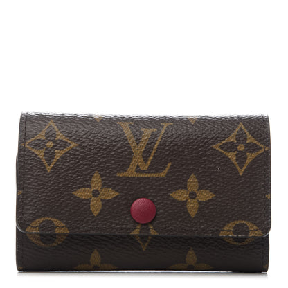 Louis Vuitton Monogram 6 Key Multicles Holder Fuchsia 1 of 8