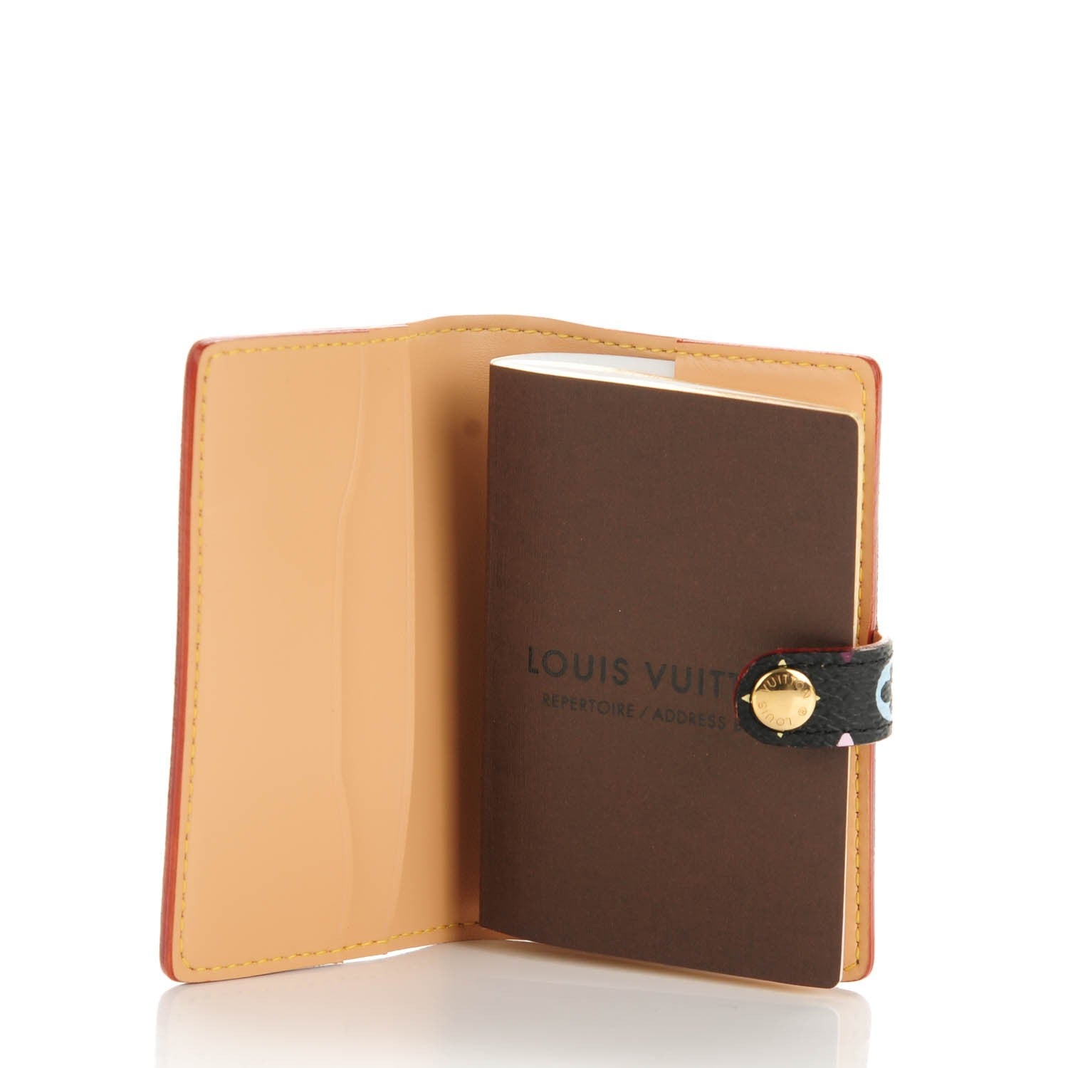 Louis Vuitton Monogram Multicolor Carnet de Bal Mini Agenda Cover Black 5 of 7