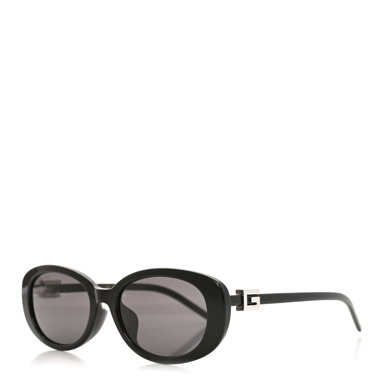 Gucci Acetate Oval Frame GG1684SA Sunglasses Black 1 of 6