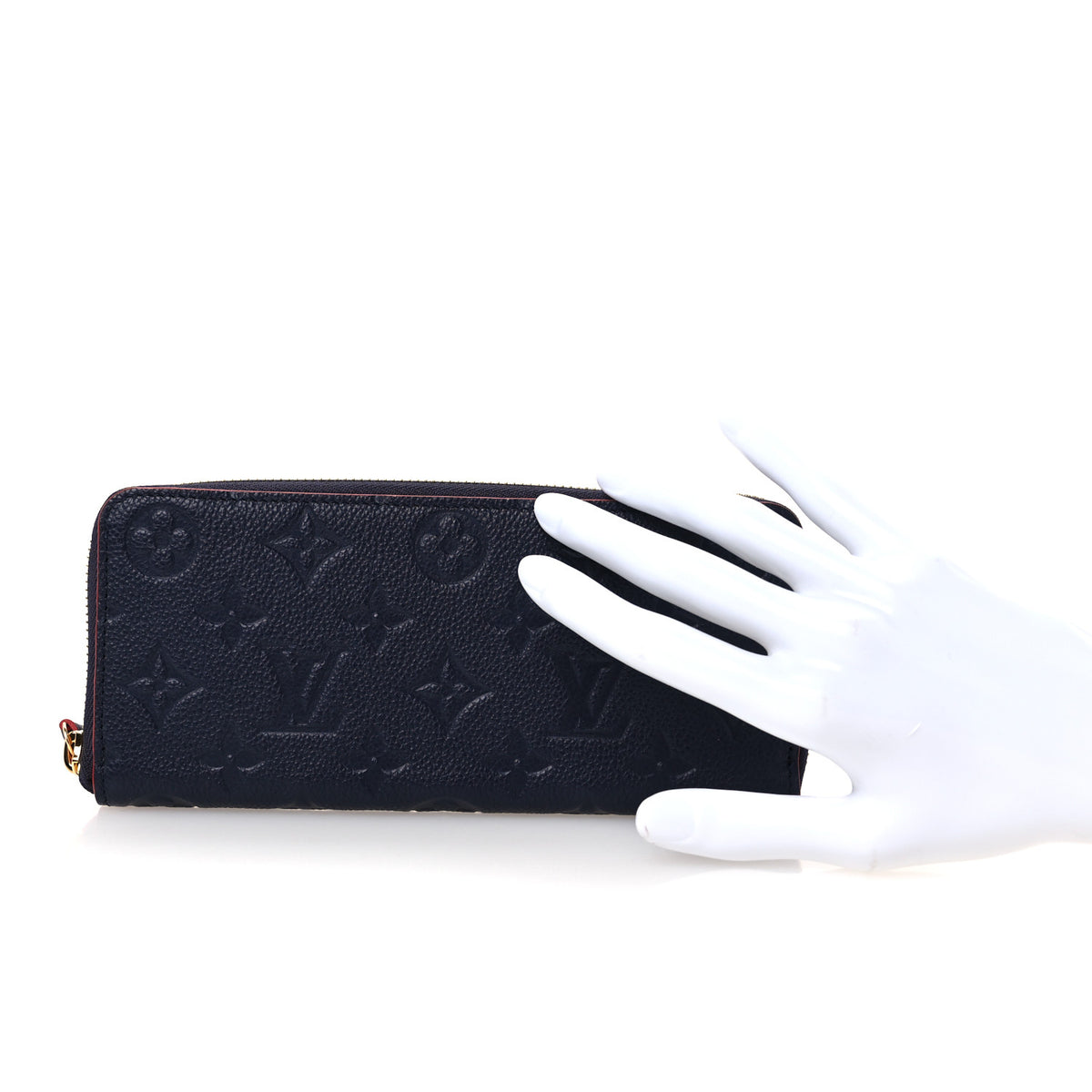 Louis Vuitton Empreinte Clemence Wallet Marine Rouge 2 of 7