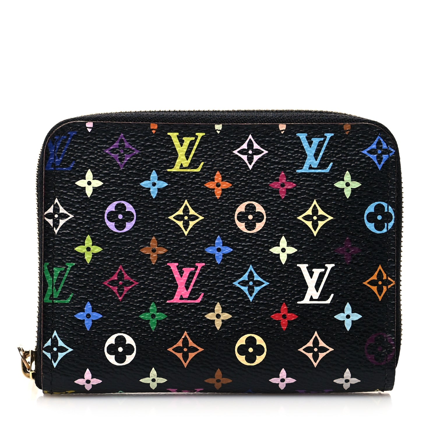 Monogram Multicolor Zippy Coin Purse Black Grenade