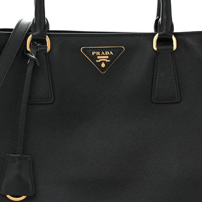Prada Saffiano Lux Medium Tote Black 9 of 13