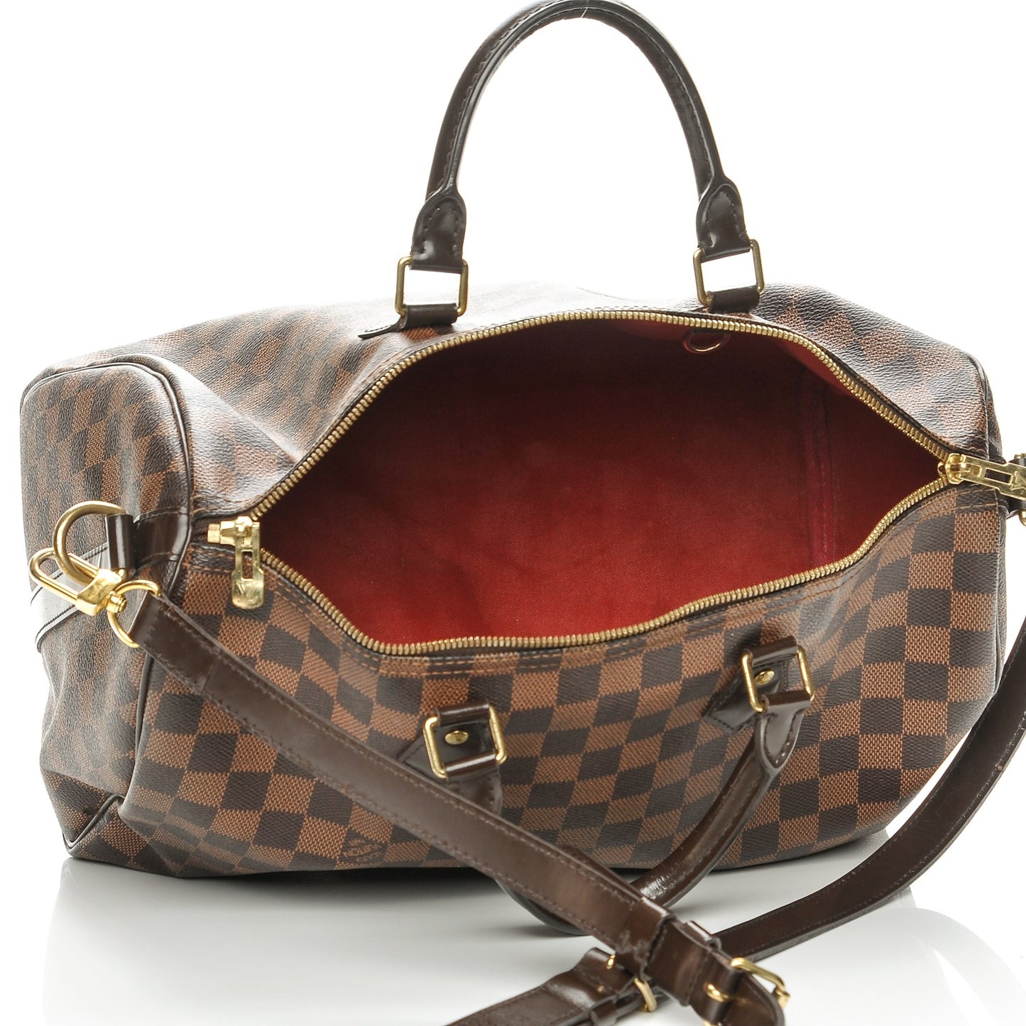 Damier Ebene Speedy Bandouliere 35