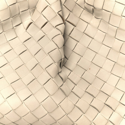 Bottega Veneta Nappa Maxi Intrecciato The Pouch Oversized Clutch Plaster 9 of 11