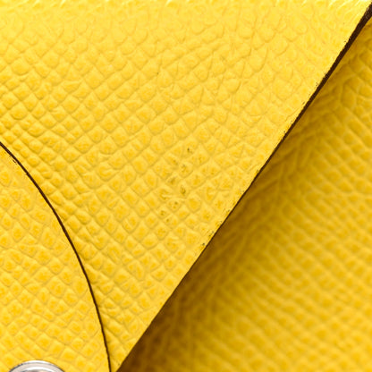 Hermes Epsom Bastia Coin Purse Jaune de Naples 7 of 13