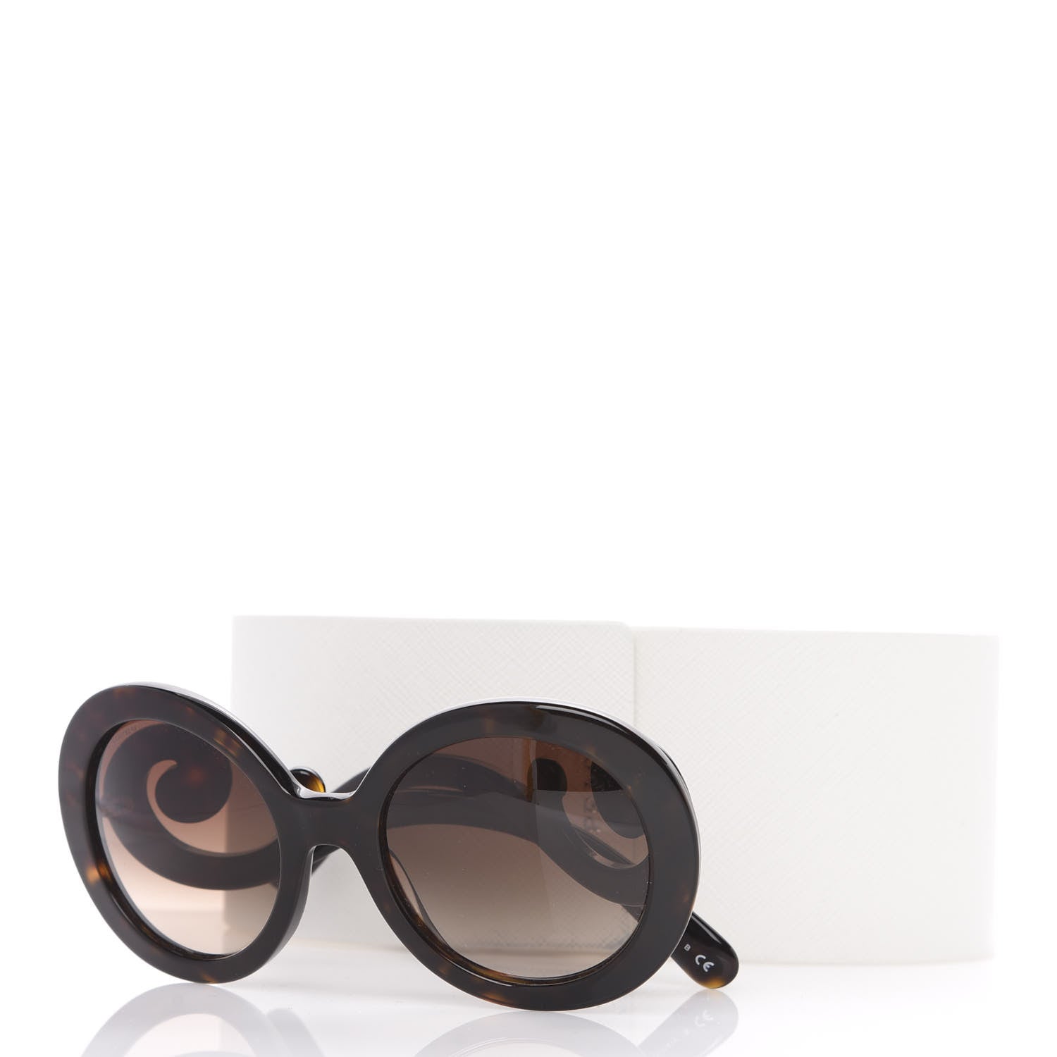 Prada Baroque Sunglasses SPR 27N Tortoise 7 of 7