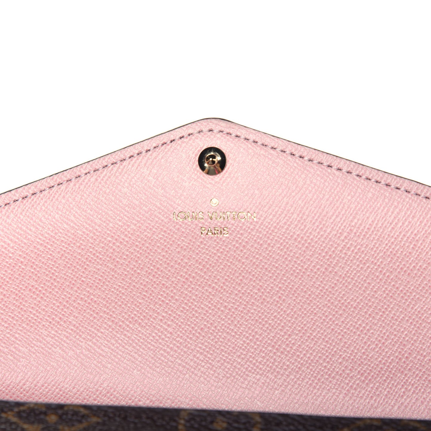 Monogram Sarah Wallet NM Rose Ballerine