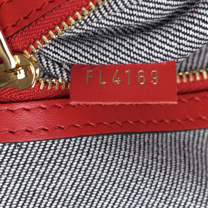Louis Vuitton Denim Damier Monogram Onthego Blue Rouge 7 of 13
