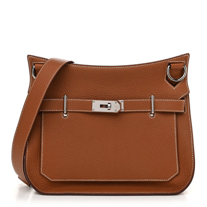 Hermes Taurillon Clemence Jypsiere 31 Gold 1 of 8