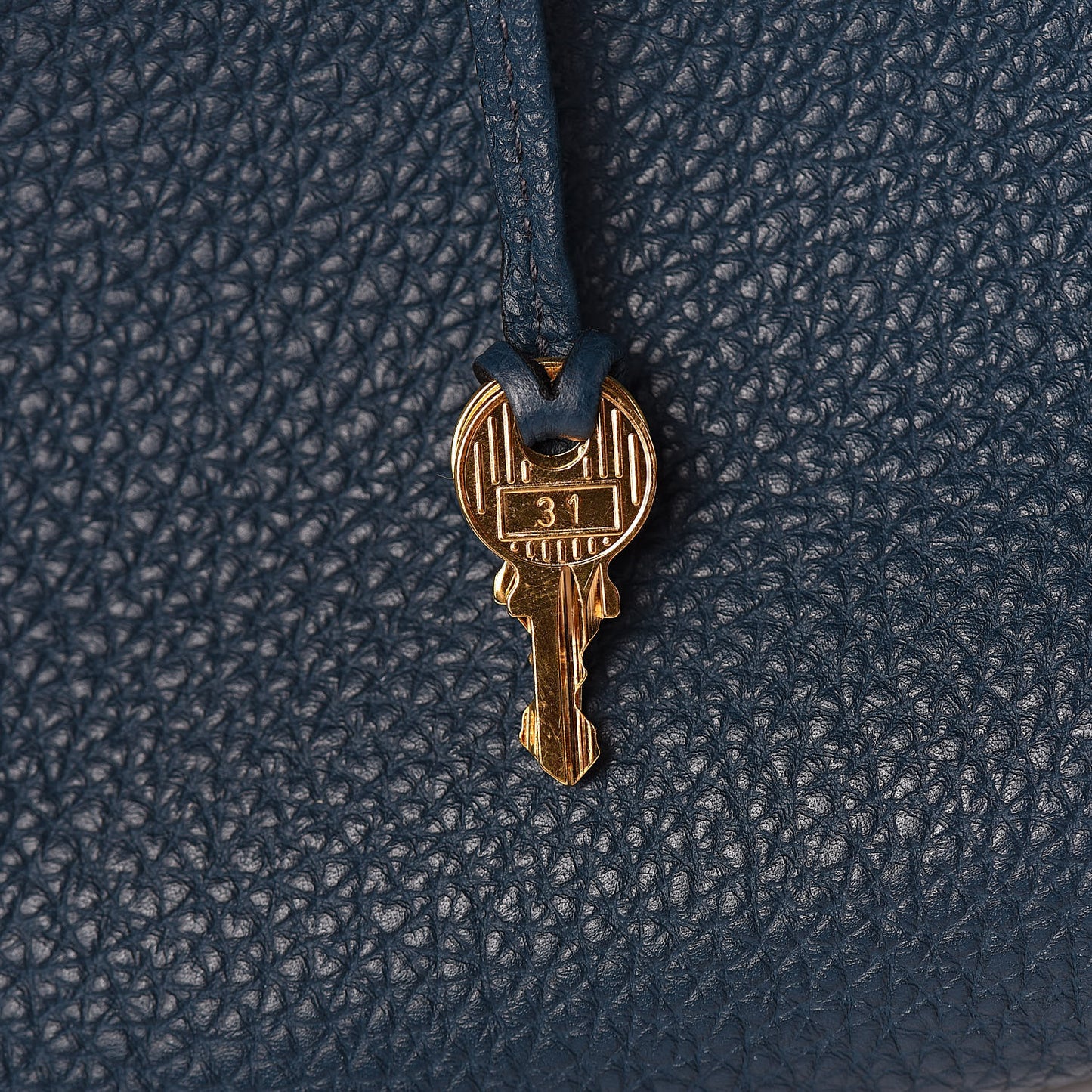 Togo Birkin 35 Bleu De Prusse