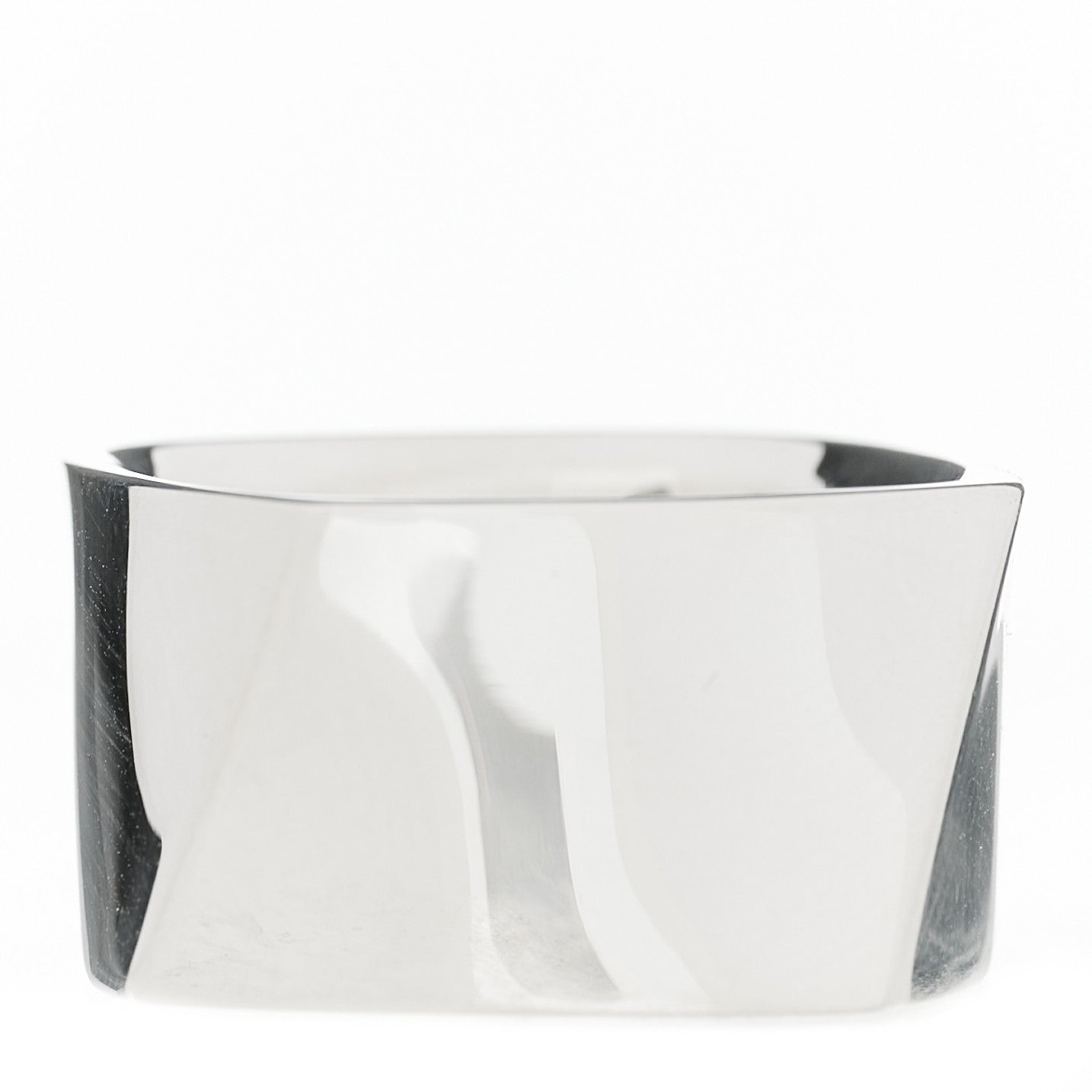 Tiffany Sterling Silver Frank Gehry Torque Wide Band Ring 55 7.25 1 of 4