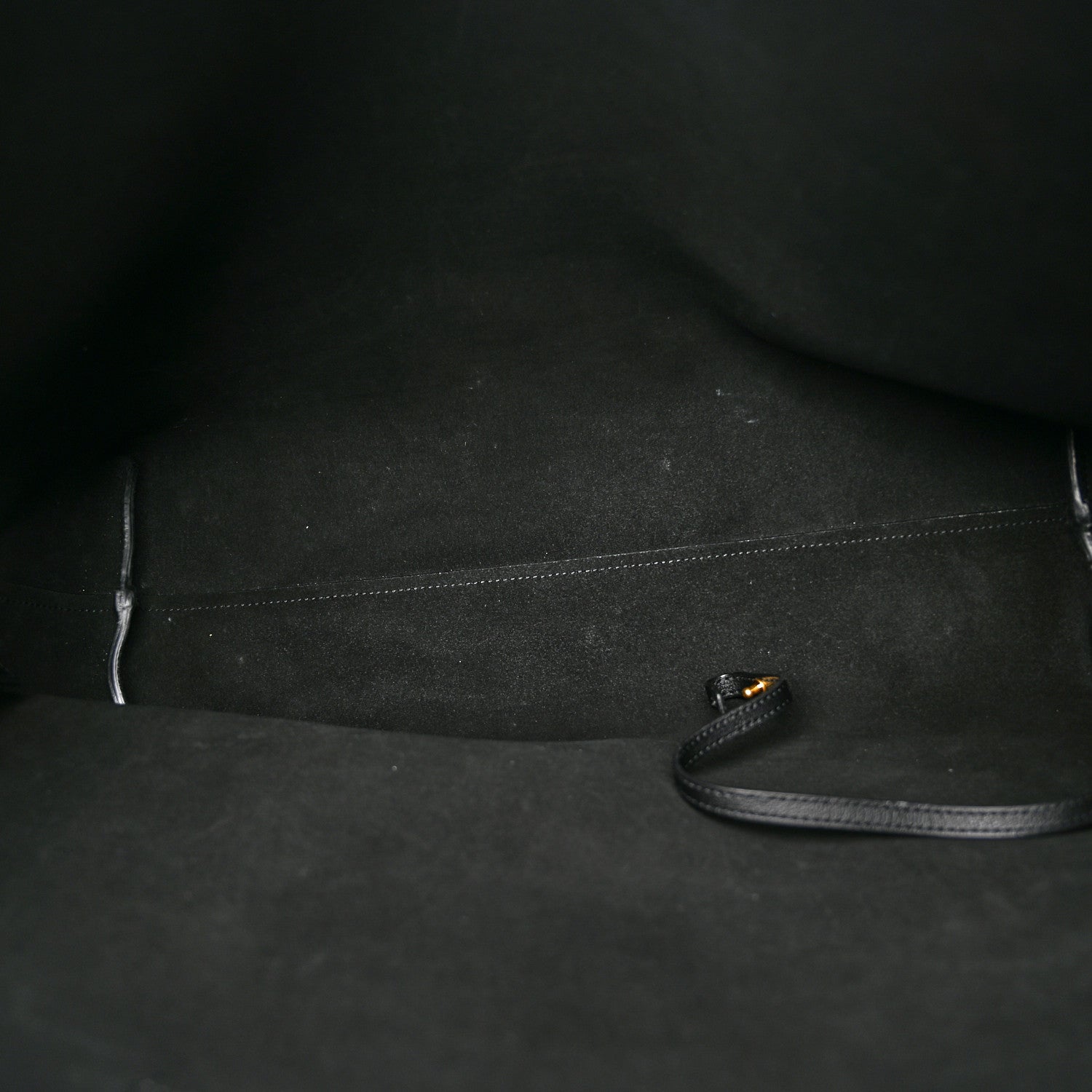Saint Laurent Calfskin Large Shopping Tote Black 6 of 11