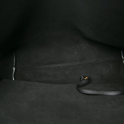 Saint Laurent Calfskin Large Shopping Tote Black 6 of 11