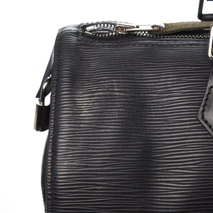 Louis Vuitton Epi Speedy 30 Black 16 of 22