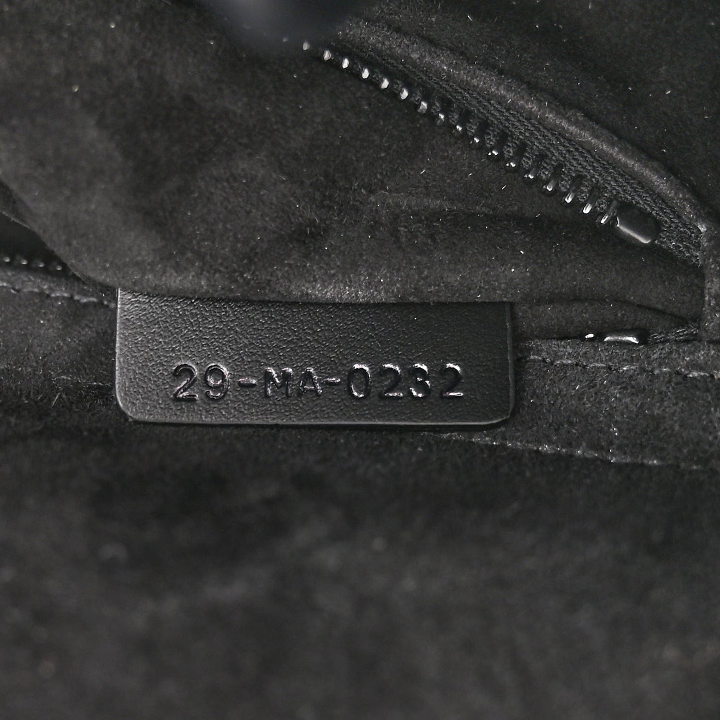Calfskin Cannage Diamond Small My ABCDior Lady Dior Black