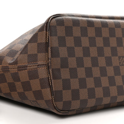 Louis Vuitton Damier Ebene Neo Neverfull MM Rose Ballerine 8 of 9