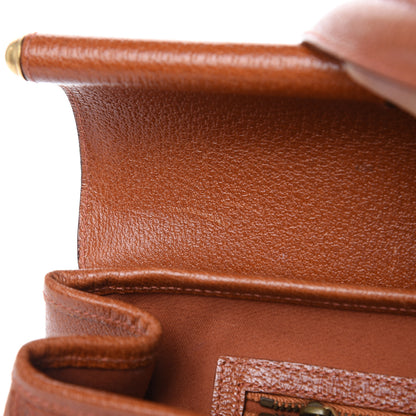 Gucci Monogram Bamboo Bullet Satchel Brown 12 of 13
