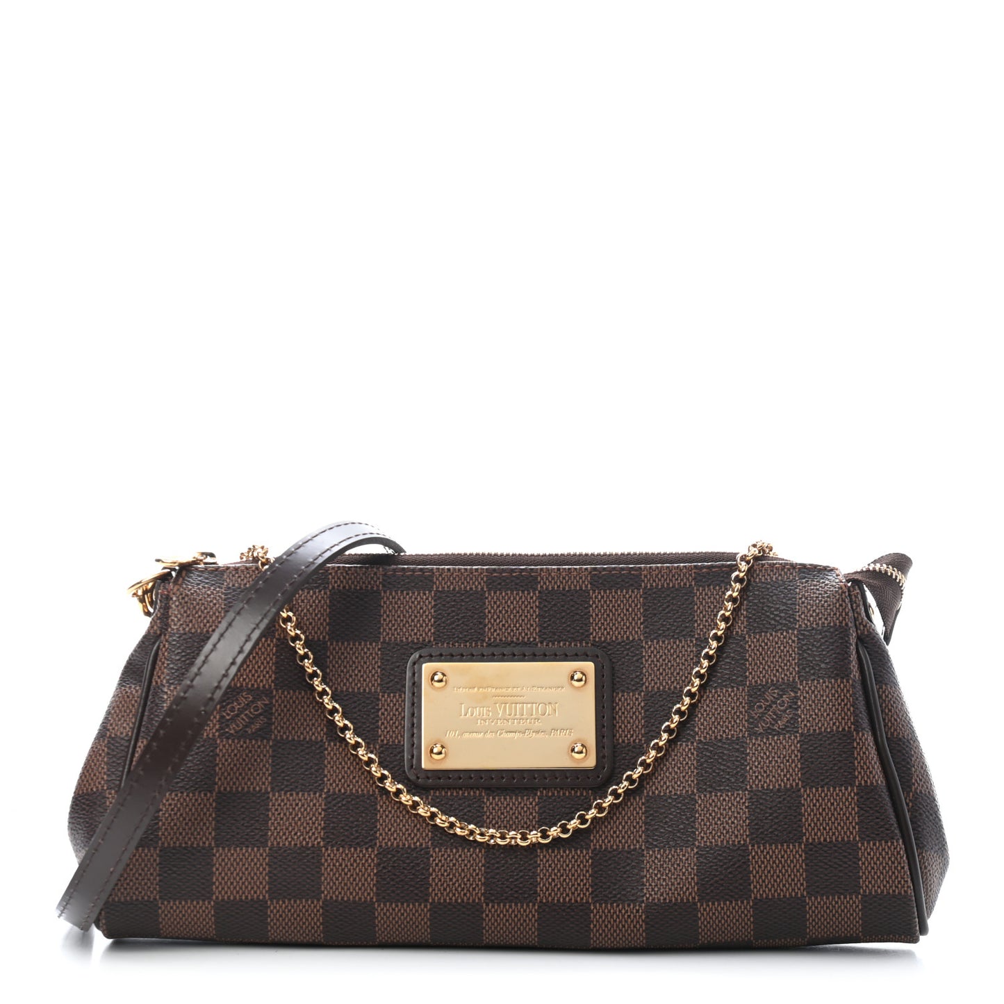 Damier Ebene Eva Clutch