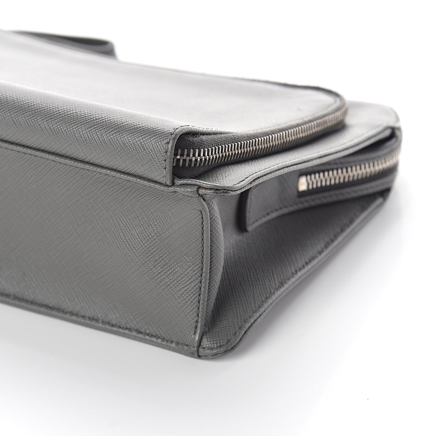 Saffiano Travel Wristlet Bag Marmo