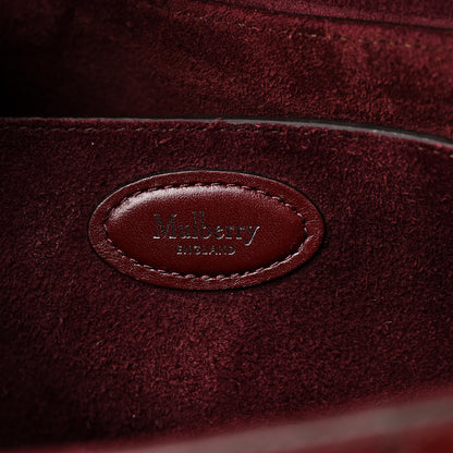 Mulberry Shiny Smooth Calfskin East West Bayswater Black Cherry 13 of 18
