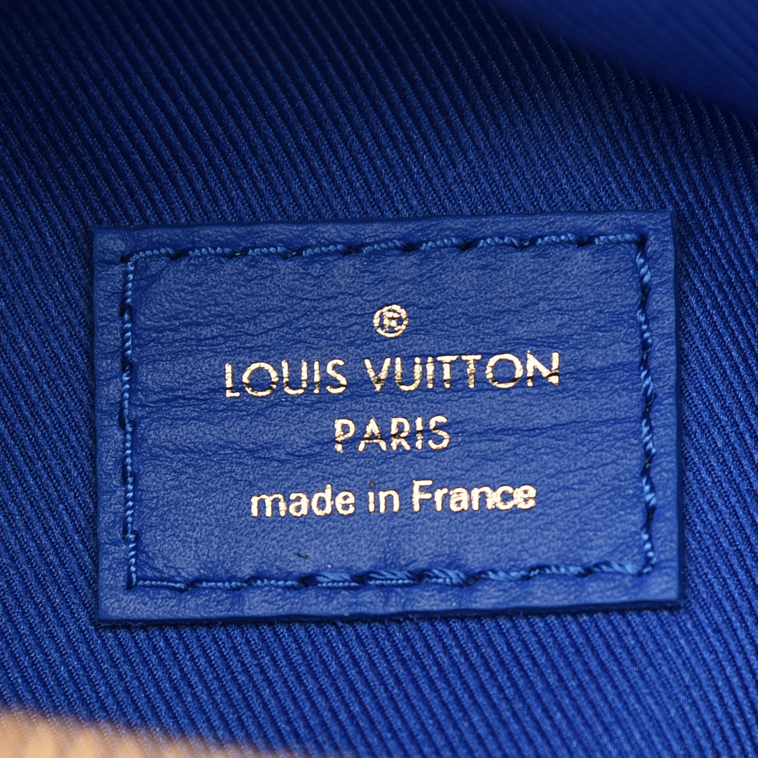 Louis Vuitton Calfskin New Wave Bumbag Blue Neon 6 of 8