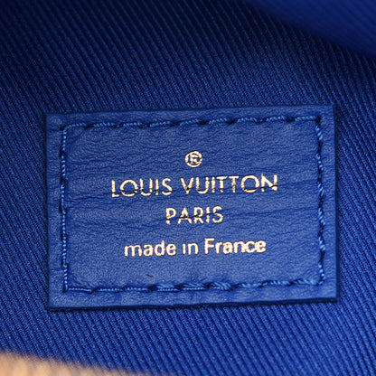 Louis Vuitton Calfskin New Wave Bumbag Blue Neon 6 of 8