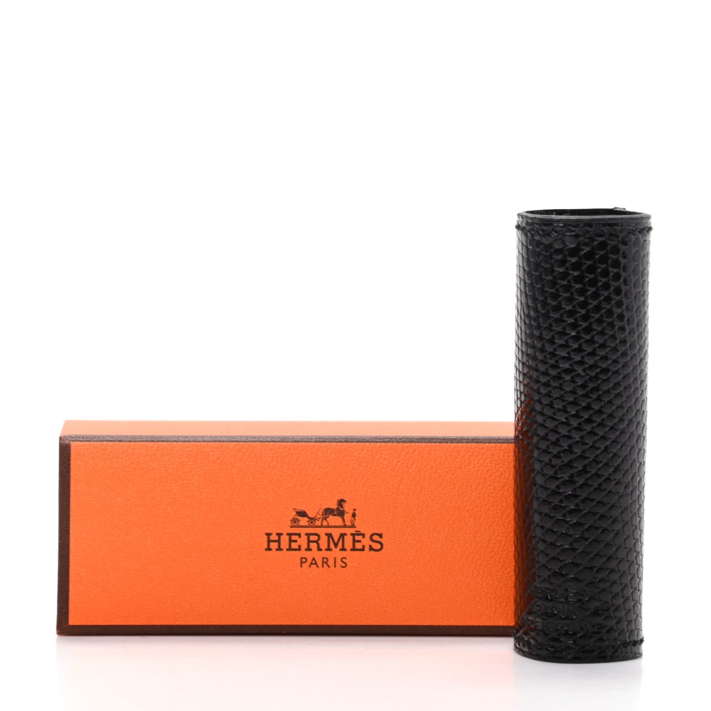Lizard Lipstick Case Black