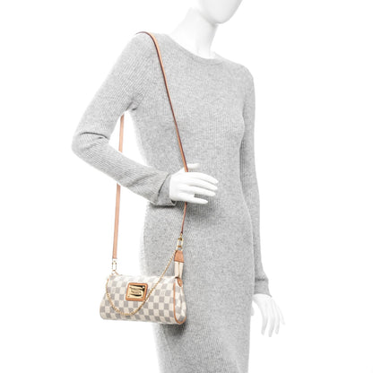 Louis Vuitton Damier Azur Eva Clutch 2 of 10