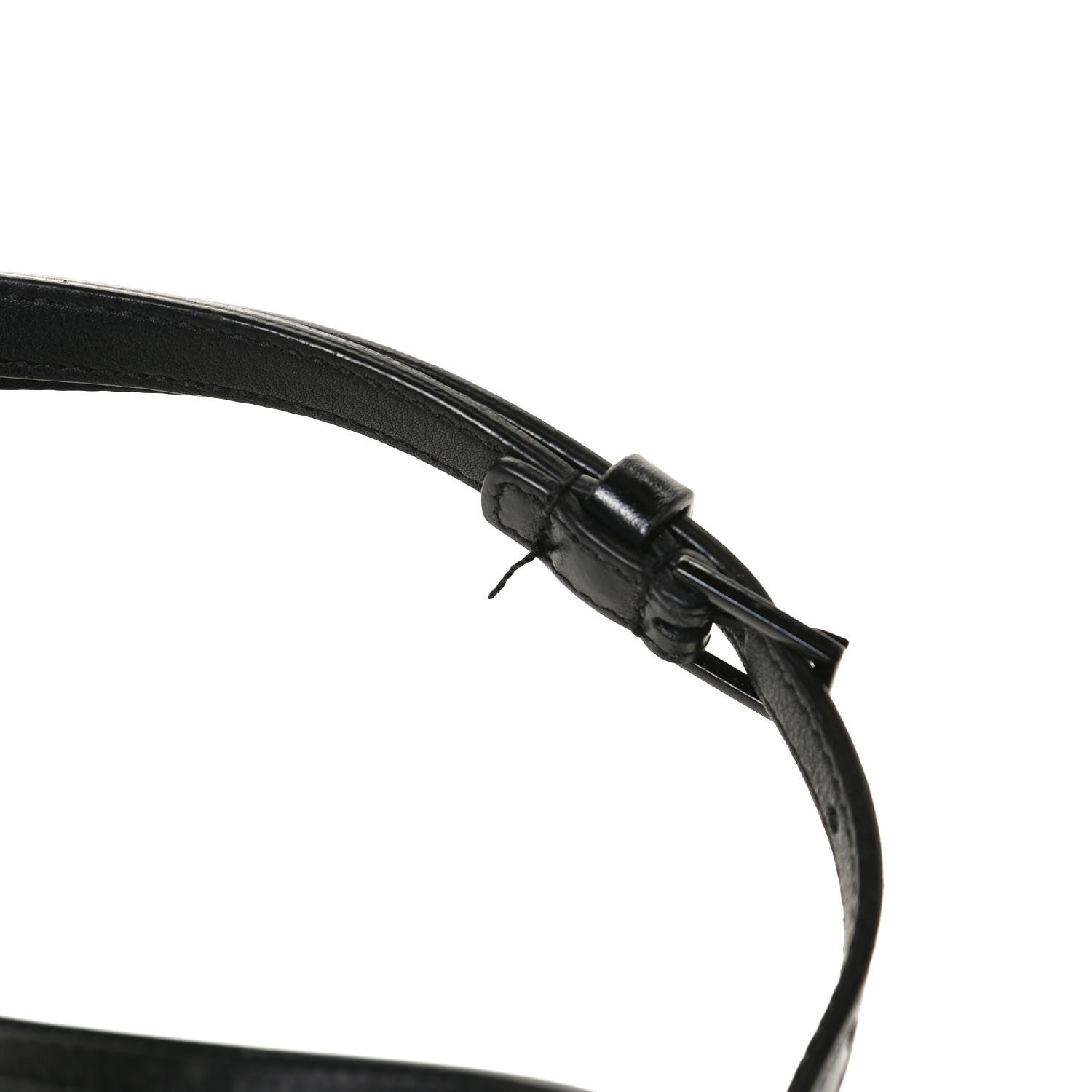 Saint Laurent Calfskin Matelasse Monogram Lou Belt Bag Black 13 of 15