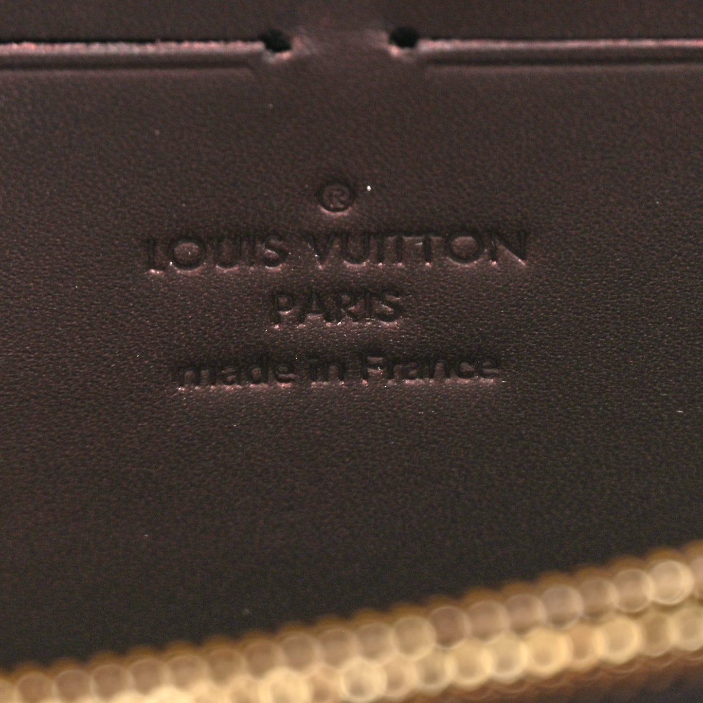 Vernis Zippy Wallet Amarante