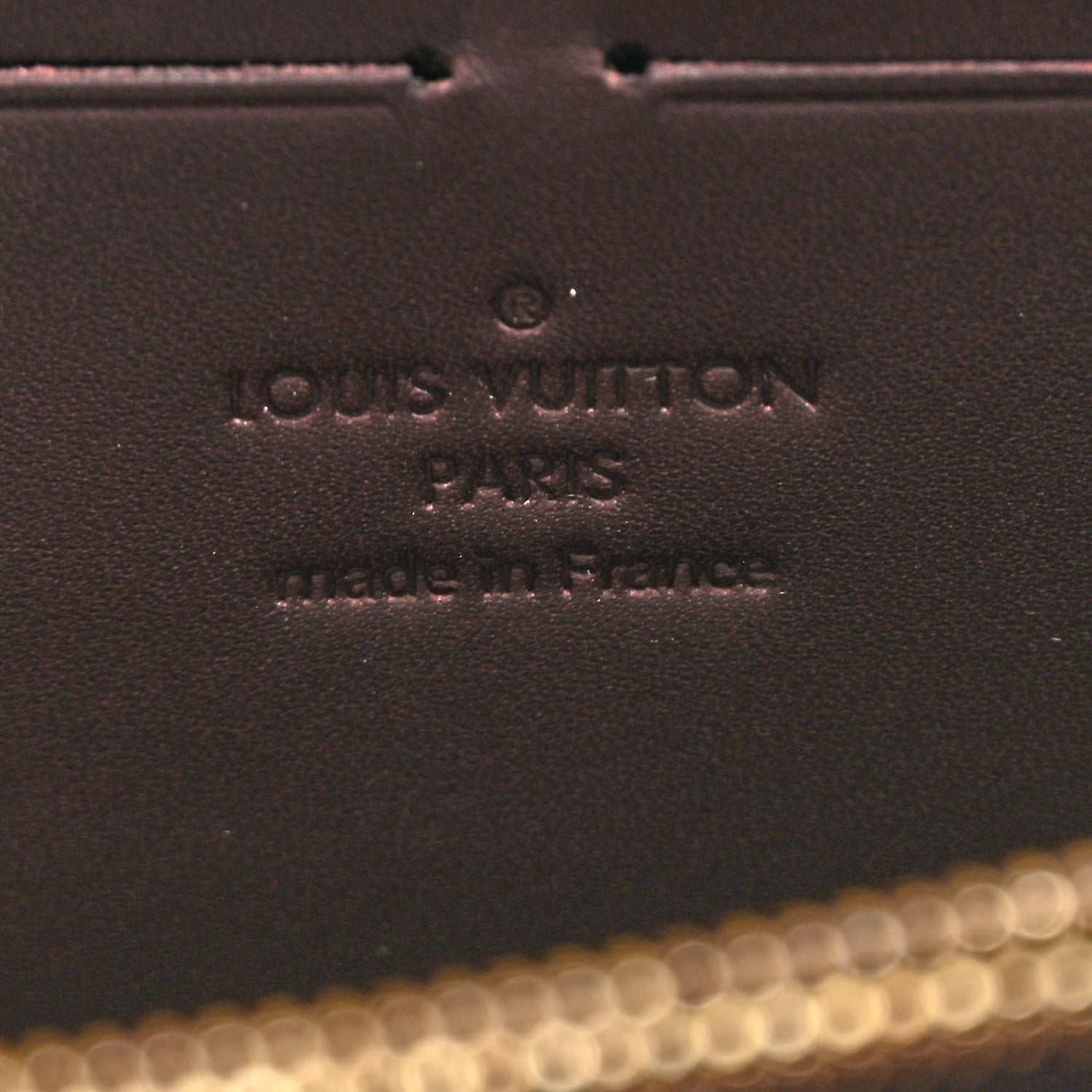 Louis Vuitton Vernis Zippy Wallet Amarante 6 of 7