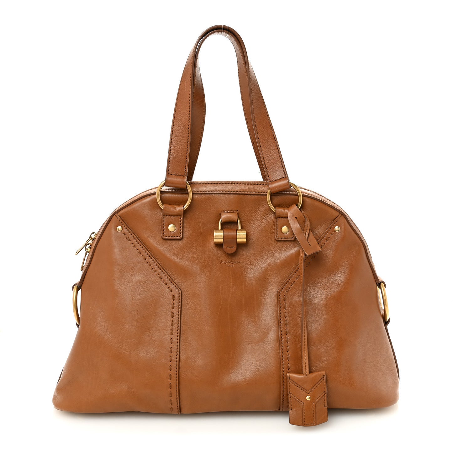 Calfskin Oversized Muse Brown