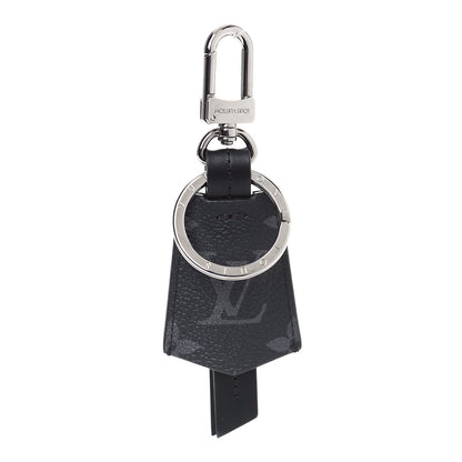 Louis Vuitton Monogram Eclipse Clochette Bag Charm Key Holder 3 of 5