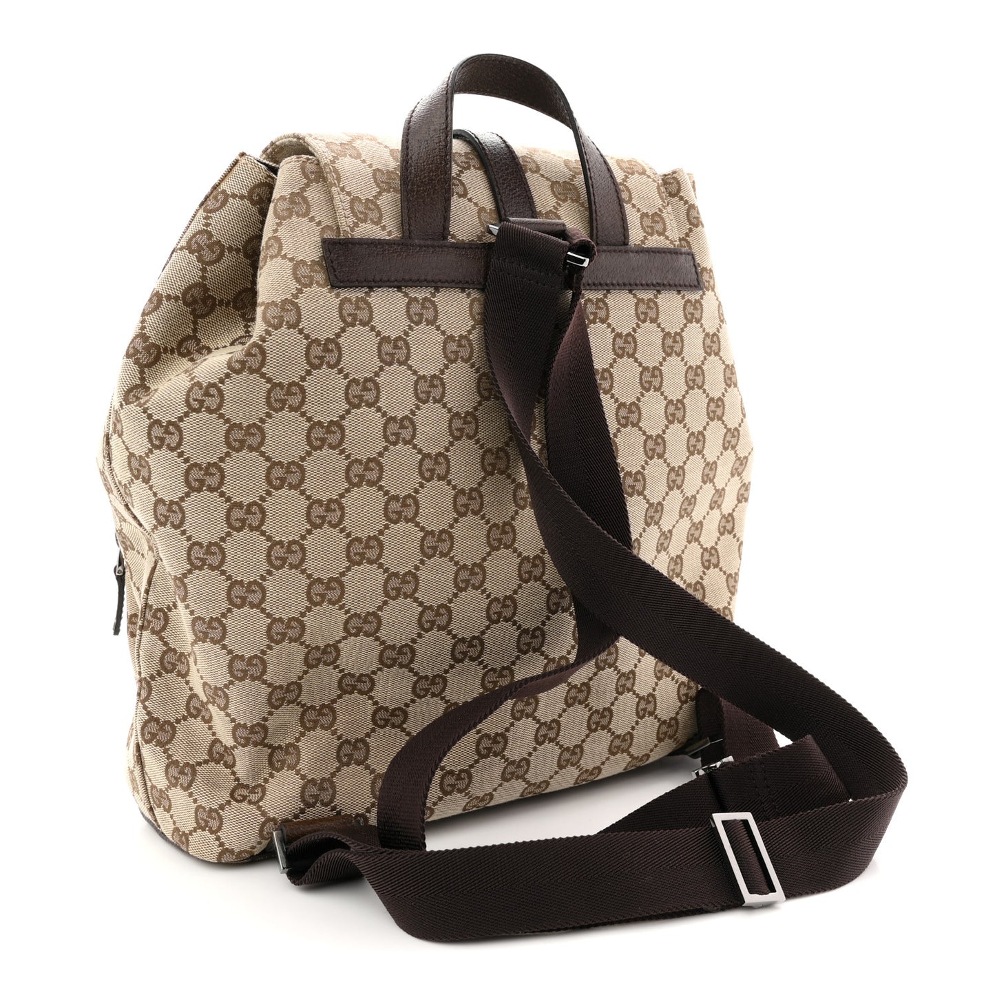 Monogram Backpack Dark Brown
