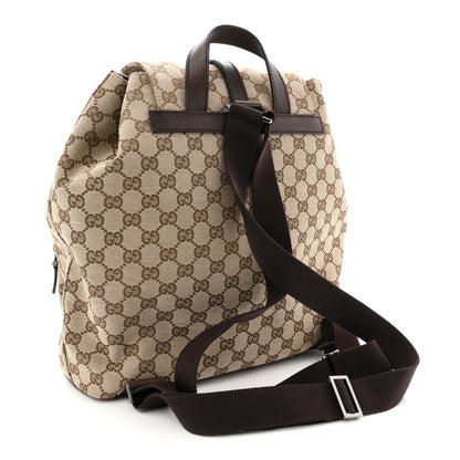 Gucci Monogram Backpack Dark Brown 3 of 12