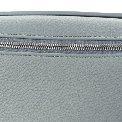 Loro Piana Grained Calfskin Extra Pocket Mini Pouch Minty Breeze 7 of 10
