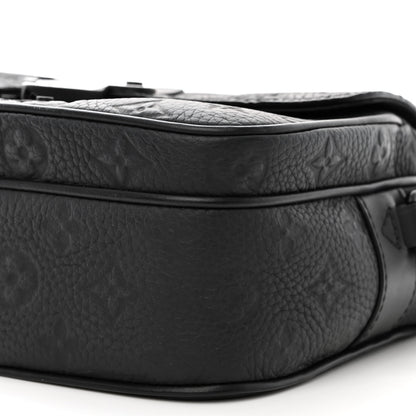 Louis Vuitton Taurillon Monogram S Lock Messenger Black 9 of 10