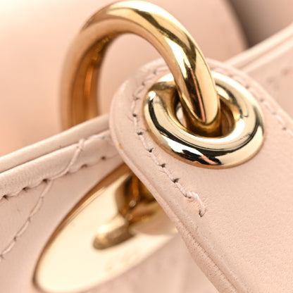 Christian Dior Lambskin Cannage Small Lucky Badges My Lady Dior Light Pink 13 of 15