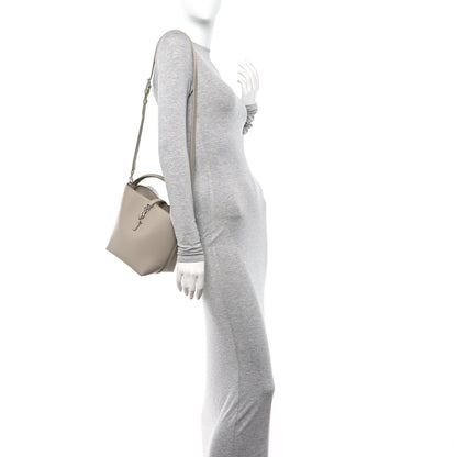 Saint Laurent Shiny Calfskin Le 37 Bucket Bag Sea Salt 2 of 11