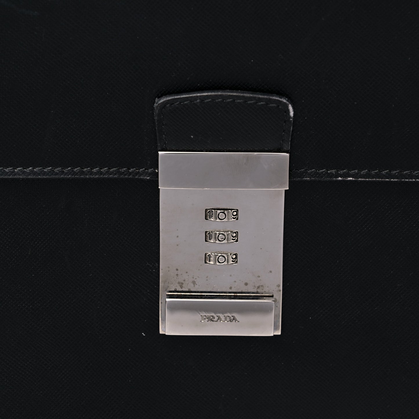 Saffiano Briefcase Black