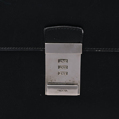 Prada Saffiano Briefcase Black 19 of 21